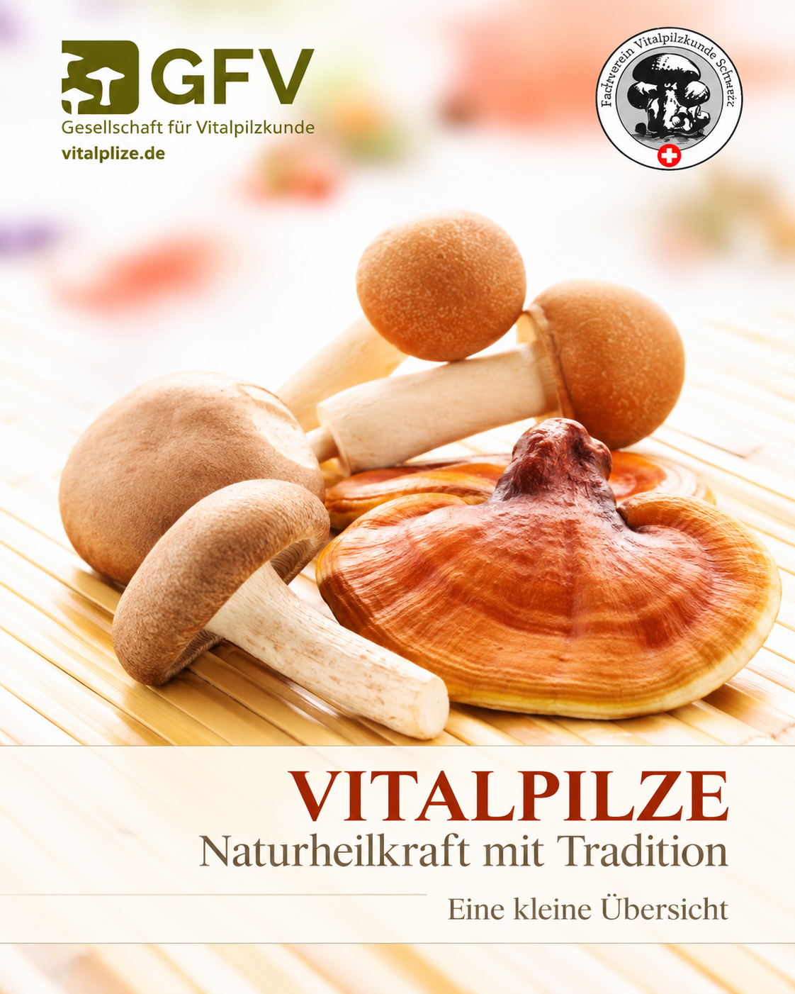GFV Broschüre – Vitalpilze: Naturheilkraft mit Tradition
