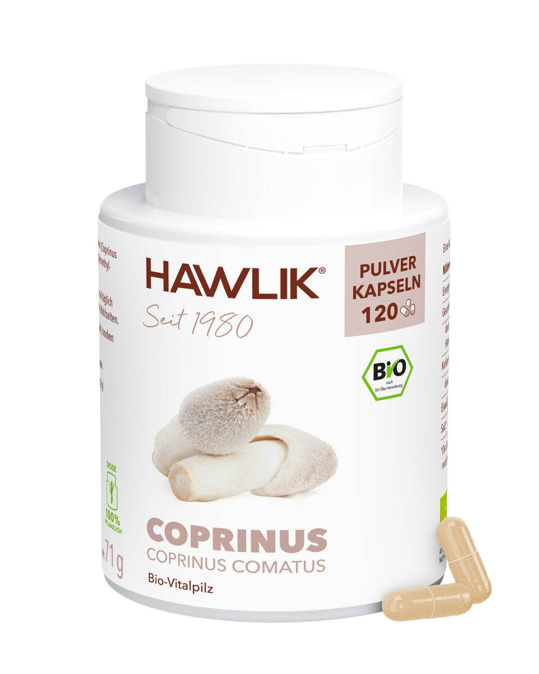 BIO Coprinus Pulver Kapseln