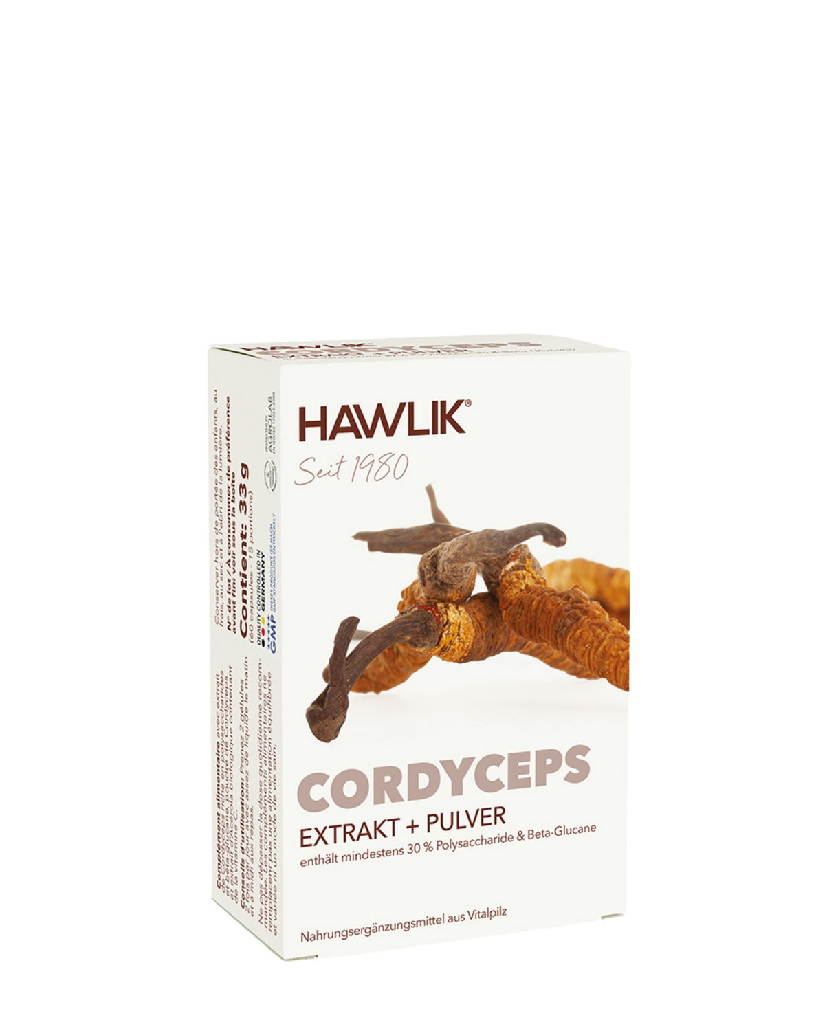 Cordyceps Extrakt + Pulver Kapseln