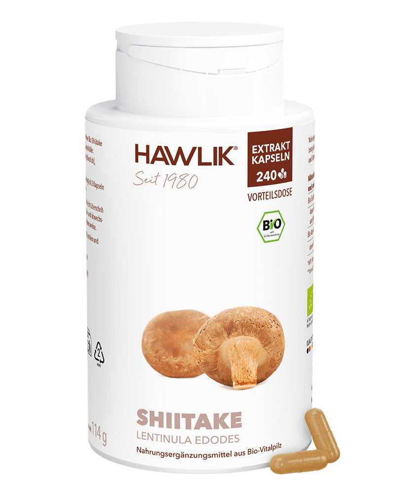 BIO Shiitake Extrakt Kapseln