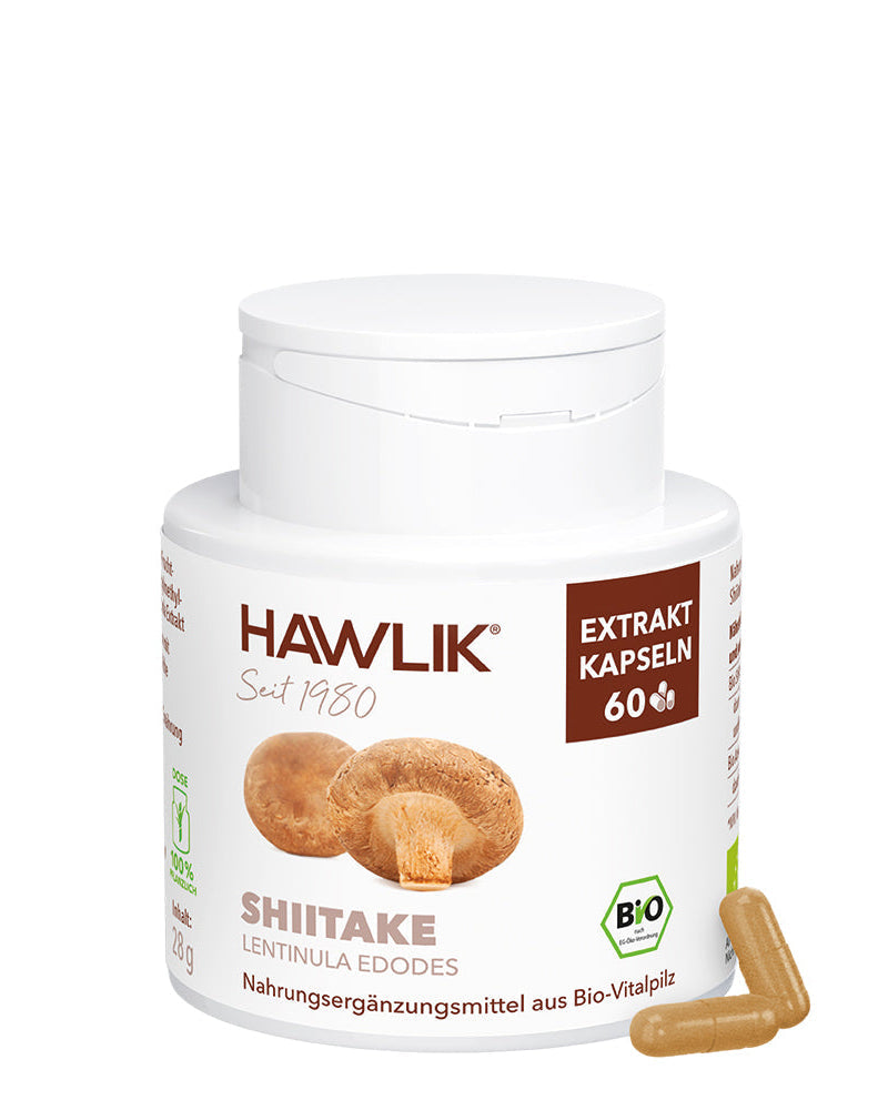 BIO Shiitake Extrakt Kapseln