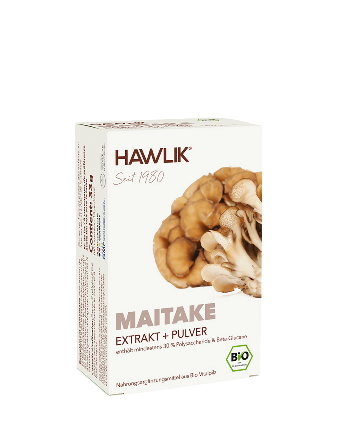 BIO Maitake Extrakt + Pulver Kapseln