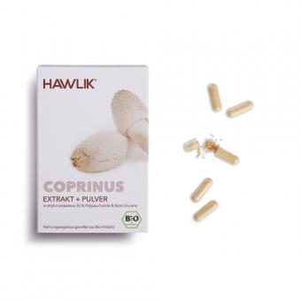 Coprinus Extrakt + Pulver Kapseln 