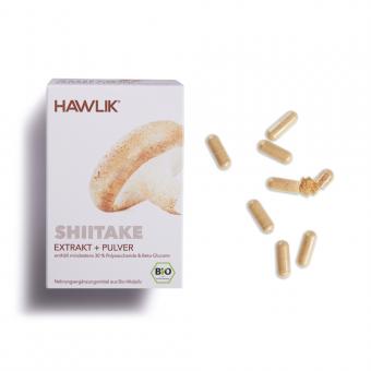 BIO Shiitake Extrakt + Pulver Kapseln 120 Kapseln Vorteilspackung